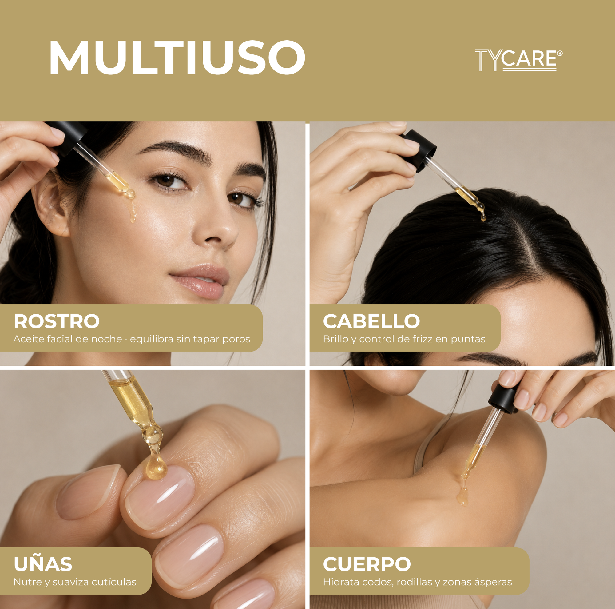Aceite de Jojoba 100% Puro | Prensado en Frío | 50 ml TY CARE